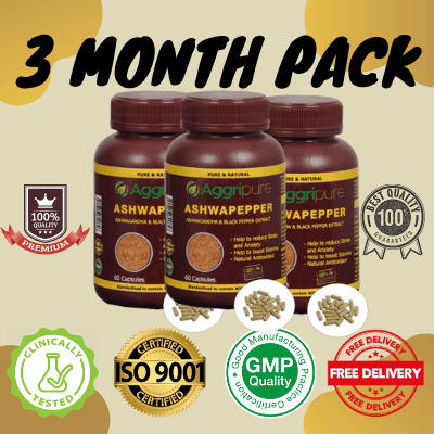 Performance Booster Men’s Health 3 Month Pack | Best Performance Booster Capsule | Performance Long Lasting with Ashwagandha Extract and Black Pepper Extract Blend | Best Combo for Full On Peformance
