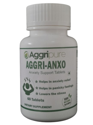 Powerful Anxiety Relief 1000 Mg Tablets Made with Tagar Extract, Jatamansi Extract, Brahmi Extract, Khursani Ajwain Extract, Haritaki Extract, Ashwagandha Extract, Turmeric Extract, Bhringraj Extract and Mandukparni Extract | Powerful 9 Extracts Blend for Anxiety Relief Naturally | Get Faster Relief from Stress and Negative Thoughts | Boost Mood and Get Proper Blood Flow to Brain | 60 Tablets | Get for Rs 2399 With Online Payment