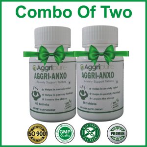 Powerful Anxiety Relief 1000 Mg Tablets Made with Tagar Extract, Jatamansi Extract, Brahmi Extract, Khursani Ajwain Extract, Haritaki Extract, Ashwagandha Extract, Turmeric Extract, Bhringraj Extract and Mandukparni Extract | Powerful Blend for Anxiety Relief Naturally | Get for Rs 3199 With Online Payment, 120 Tablets