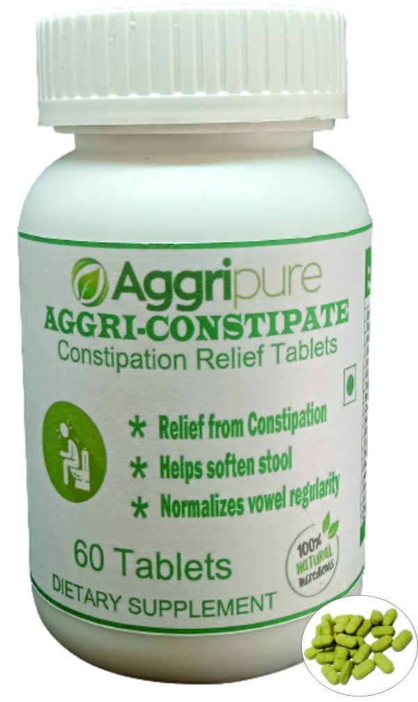 Powerful 1000 Mg Tablet for Constipation Relief | Best Formulation of 19 Ingredients for Constipation Relief | Take 2 Tablets Daily | 60 Tablets – 1 Month Supply