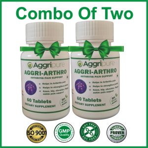 Arthritis Pain Relief Tablets 1000 Mg Made with Shallaki Extract, Punarnava Extract, Ashwagandha Extract, Haritaki Extract, Moringa Extract, Aloevera Extract, Turmeric Extract and Grape Seed Extract  | Top Arthritis Pain Relief Tablets