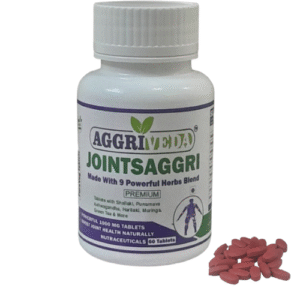 Arthritis Pain Relief Ayurvedic Tablets Made with Shallaki Extract, Punarnava Extract, Ashwagandha Extract, Harad Extract, Moringa Extract, Turmeric Extract, Ginger Extract, Green Tea Extract & Aloevera Extract | Powerful 9 Ingredients Blend for Arthritis Pain Relief | 60 Tablets
