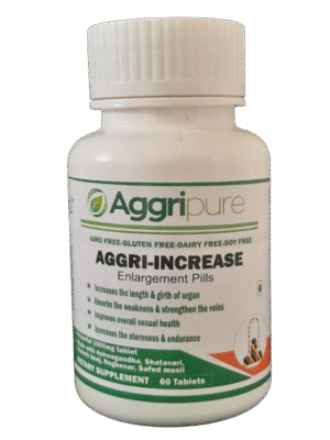Get Longer Harder Stronger Penile Size with Aggri-Increase 4940 Mg Tablets Made with Ashwagandha 625 Mg, Tribulus Terrestris 438 Mg, Shatavari 375 Mg, Safed Musli 188 Mg, Salam Panja 125 Mg, Jaiphal 188 Mg, Fenugreek 438 Mg, Akarkara 313 Mg, Bada Gokhru 875 Mg , Kaunch Beej 750 Mg & Nagkesar 625 Mg | Powerful 11 Ingredients Blend | Boost Your Performance | 60 Tablets