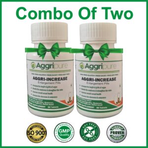 Get Longer Harder Size with Aggri-Increase 4940 Mg Pills Made with Ashwagandha 625 Mg, Tribulus Terrestris 438 Mg, Shatavari 375 Mg, Safed Musli 188 Mg, Salam Panja 125 Mg, Jaiphal 188 Mg, Fenugreek 438 Mg, Akarkara 313 Mg, Bada Gokhru 875 Mg , Kaunch Beej 750 Mg & Nagkesar 625 Mg | Powerful 11 Ingredients Blend | Boost Your Performance | 120 Tablets