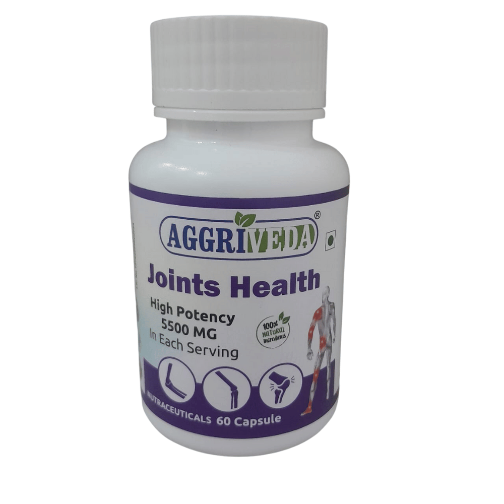 5500 Mg Joint Health Capsules for Men and Women to Boost Joint Health Naturally Made with Shallaki 1000 Mg, Punarnava 1600 Mg, Turmeric 1000 Mg, Ashwagandha 500 Mg, Moringa 500 Mg, Ginger 500 Mg and Haritaki 400 Mg | Arthritis Pain Relief Tablets for Men and Women | Helps Strengthen Joints, Bones & Muscles  Naturally | 60 Capsules