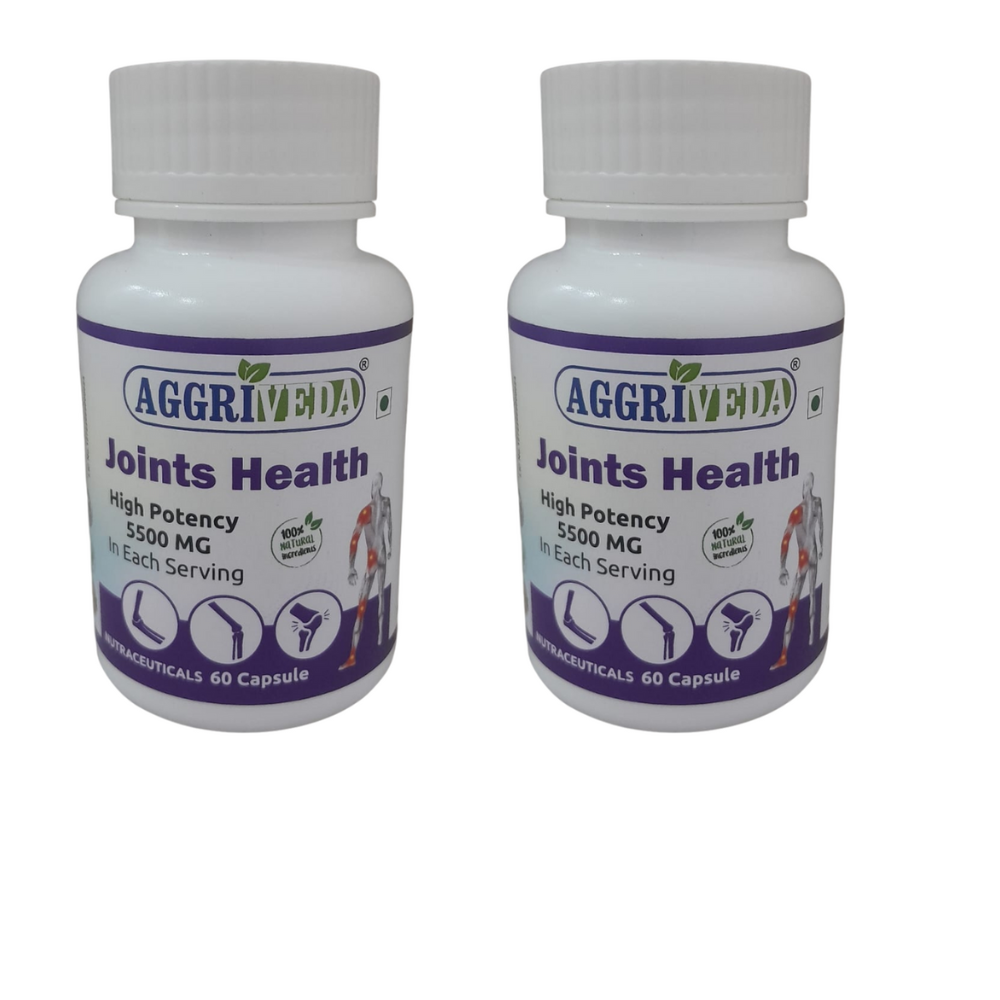 5500 Mg Joint Health Capsules for Men and Women to Boost Joint Health Naturally Made with Shallaki 1000 Mg, Punarnava 1600 Mg, Turmeric 1000 Mg, Ashwagandha 500 Mg, Moringa 500 Mg, Ginger 500 Mg and Haritaki 400 Mg | Arthritis Pain Relief Tablets for Men and Women | Helps Strengthen Joints, Bones & Muscles Naturally | 120 Capsules
