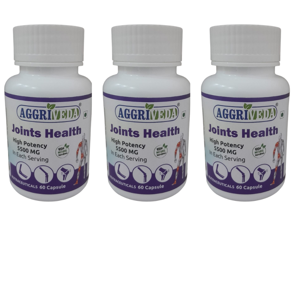 5500 Mg Joint Health Capsules for Men and Women to Boost Joint Health Naturally Made with Shallaki 1000 Mg, Punarnava 1600 Mg, Turmeric 1000 Mg, Ashwagandha 500 Mg, Moringa 500 Mg, Ginger 500 Mg and Haritaki 400 Mg | Arthritis Pain Relief Tablets for Men and Women | Helps Strengthen Joints, Bones & Muscles Naturally | 180 Capsules