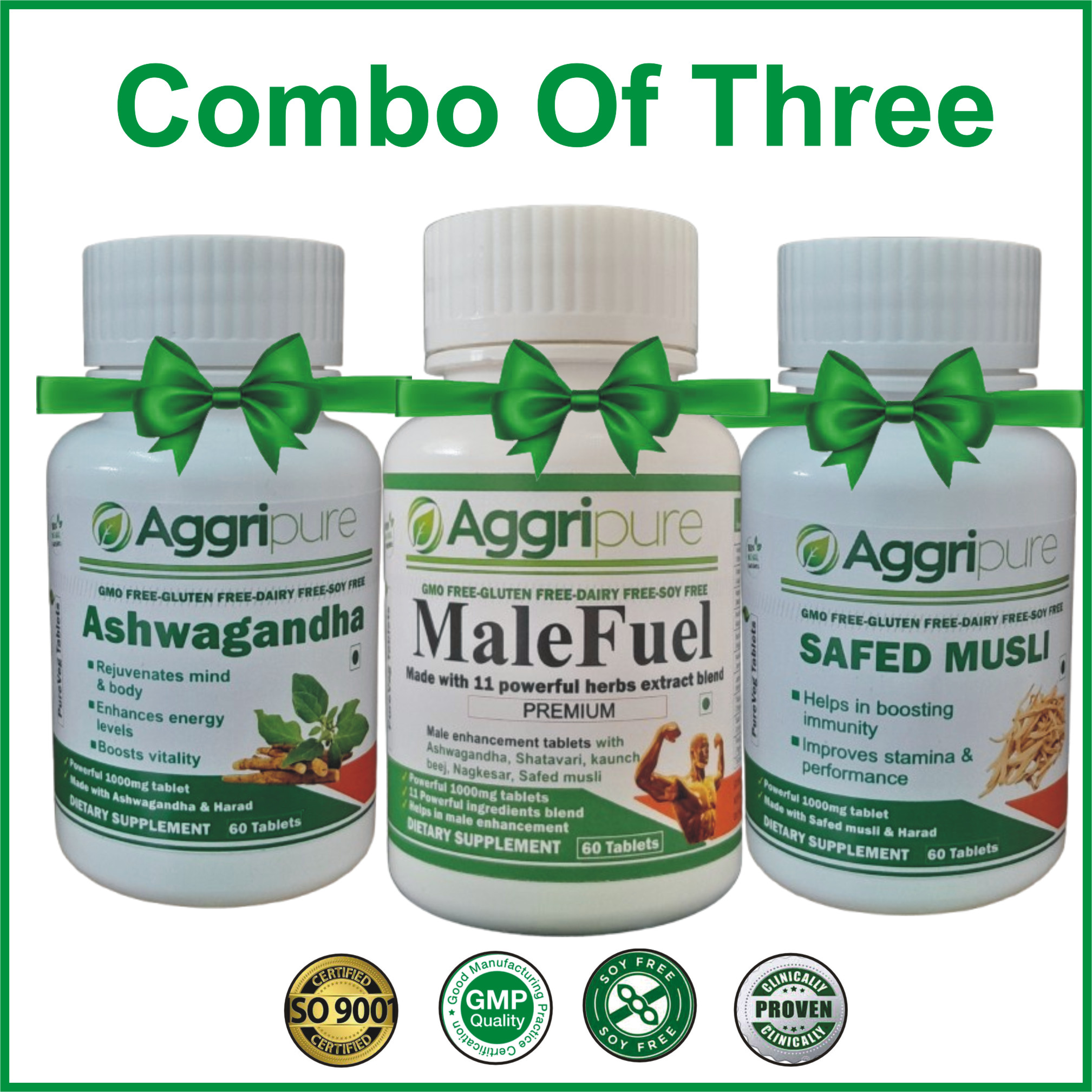 Male Ling Enhancement Pack for Men of All Ages | 180 Tablets