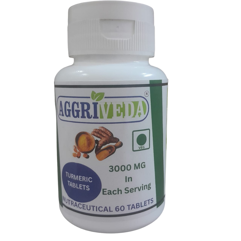 Powerful Turmeric Tablets 3000 Mg In Each Serving
