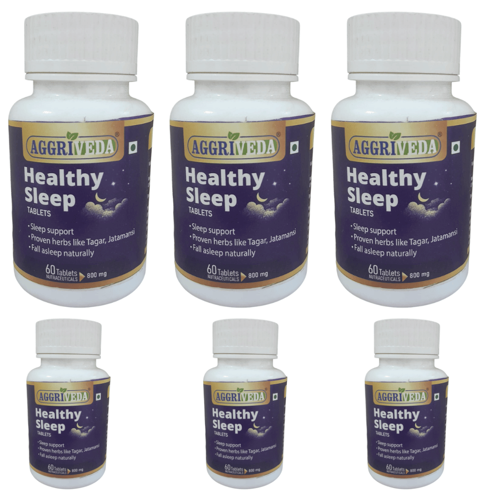 Sleep Booster Tablets 800 Mg Made with Tagar Extract & Powder, Jatamansi Extract & Powder, Brahmi Extract & Powder, Khursani Ajwain Extract & Powder, Ashwagandha Extract & Powder and Haritaki Extract & Powder | Fall Asleep Naturally | Powerful Pills to Treat Insomnia Naturally | 360 Tablets